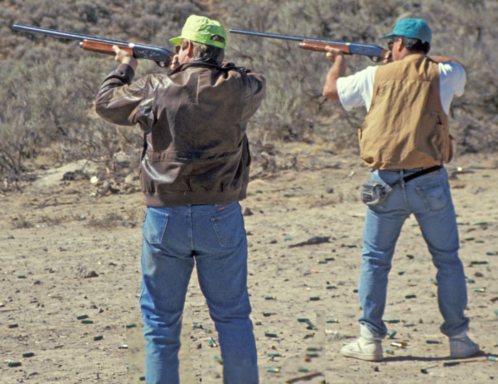 Pack out your trigger trash after target shooting.